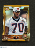Cedric Ogbuehi 2015 Topps Chrome GOLD Refractor Rookie Cincinnati Bengals 25/50