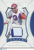 Thurman Thomas 2024 National Treasures Jersey Patch Buffalo Bills 21/25