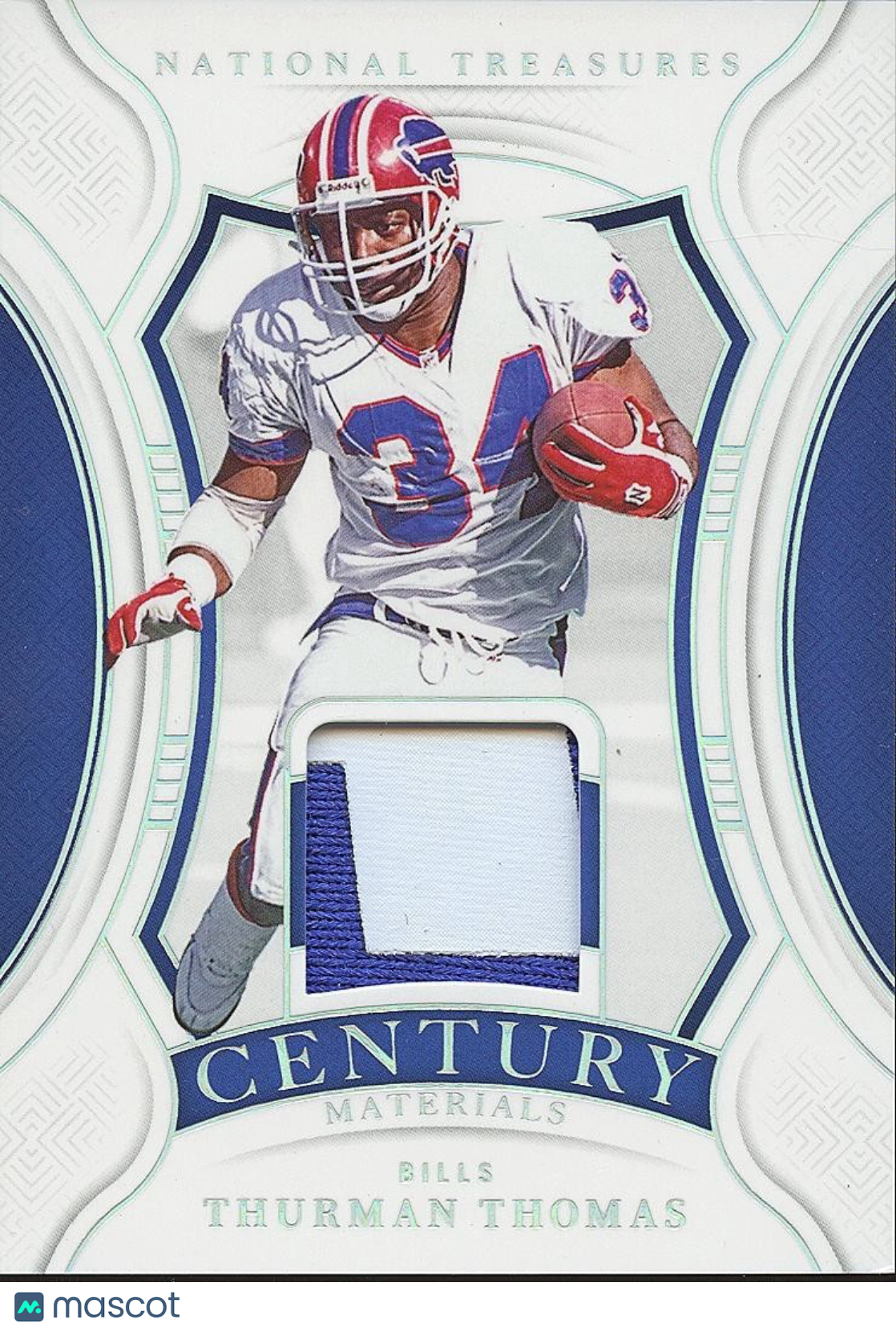 Thurman Thomas 2024 National Treasures Jersey Patch Buffalo Bills 21/25