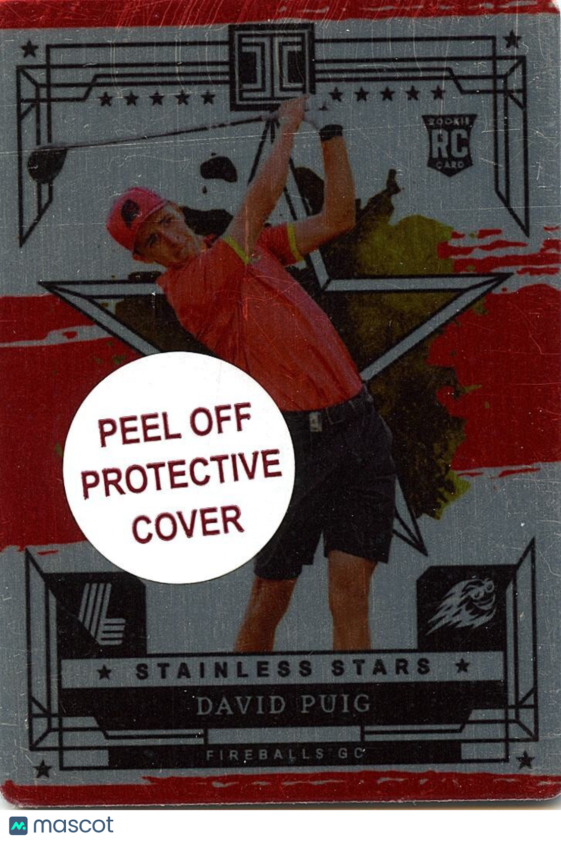 David Puig 2024-25 Impeccable Stainless Stars Rookie RC Golf 4/15 #14
