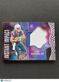 Joe Milton 2024 Illusions 3 Color Patch Rookie RC NE Patriots Cowboys 4/50