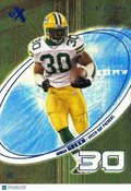 Ahman Green 2004 Fleer EX Essential Credentials NOW Green Bay Packers 17/36 #36