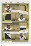 Derek Carr / Olave / Granderson / Gay 2024 National Treasures Patch Saints 1/10