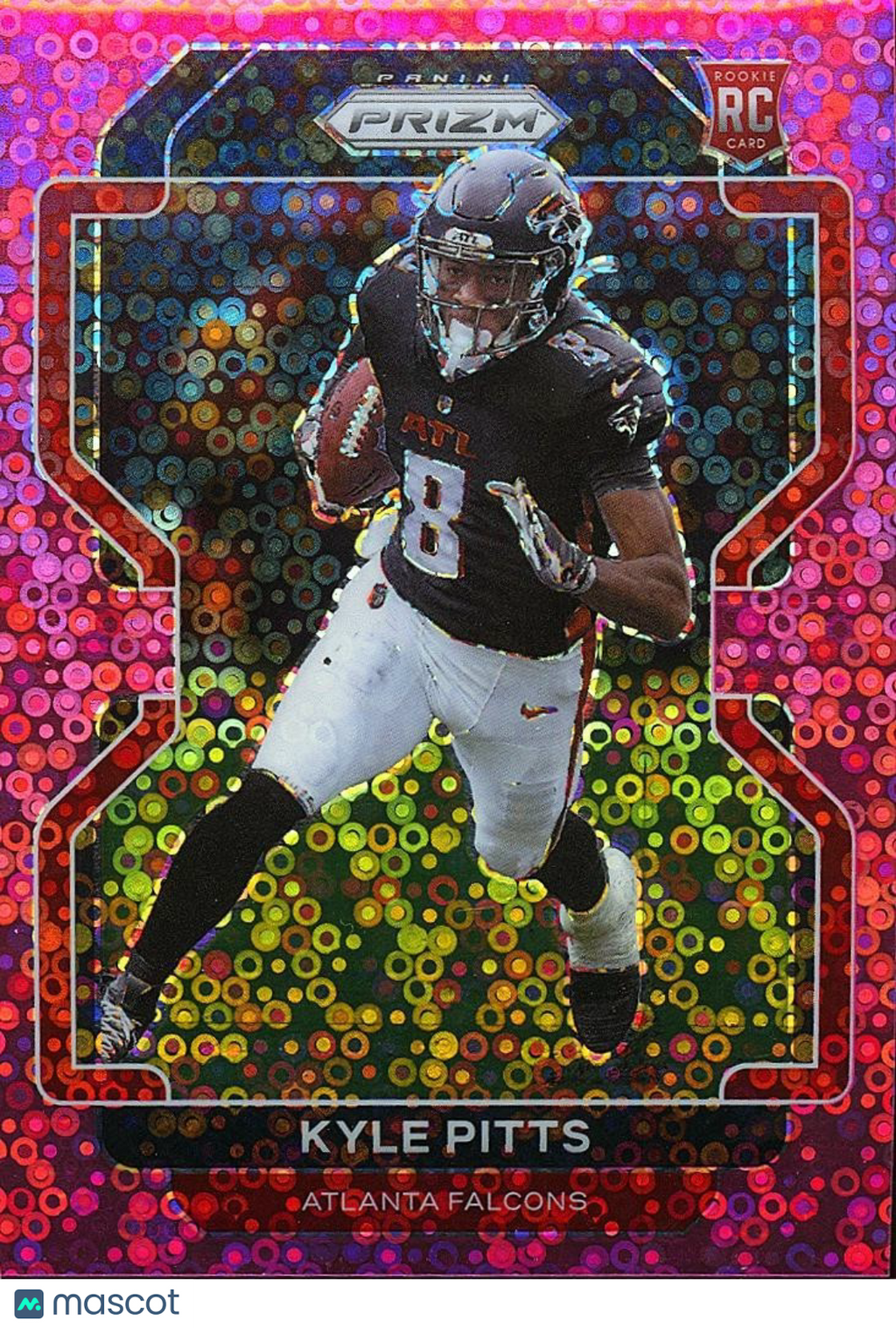 Kyle Pitts 2021 Prizm No Huddle Pink SSP Rookie RC Atlanta Falcons 4/15 #341