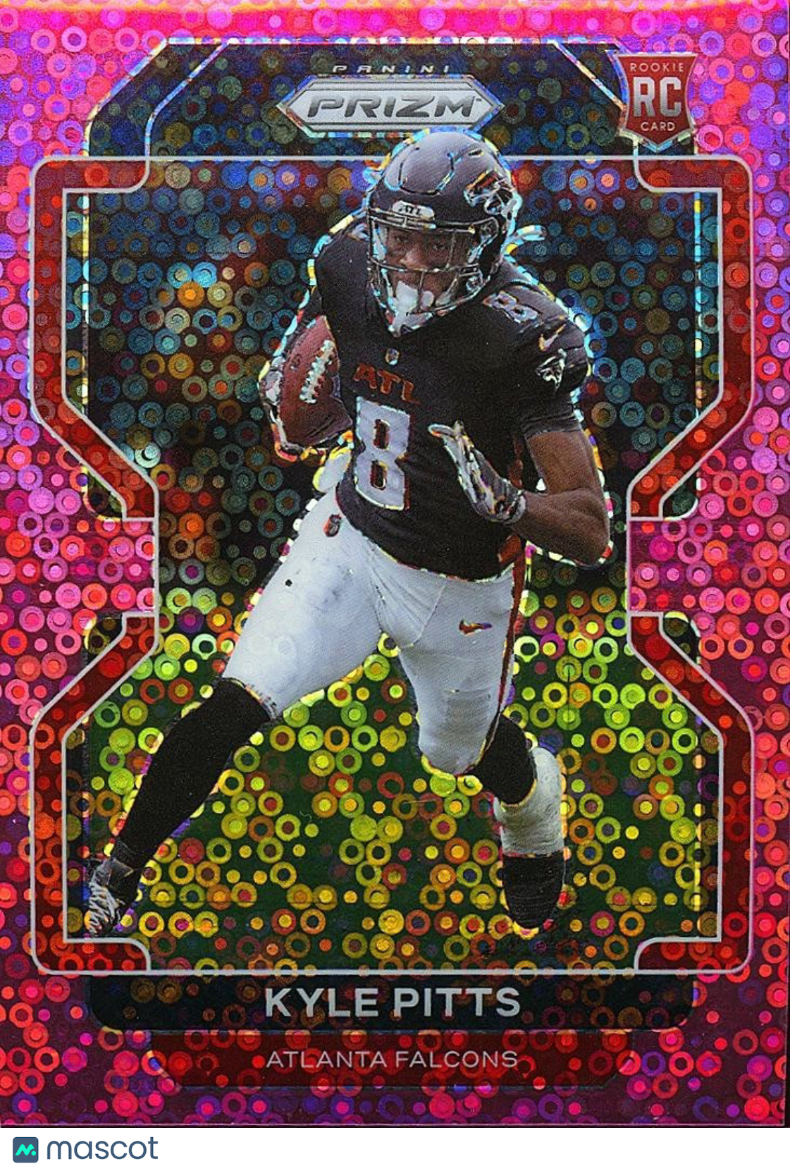 Kyle Pitts 2021 Prizm No Huddle Pink SSP Rookie RC Atlanta Falcons 4/15 #341