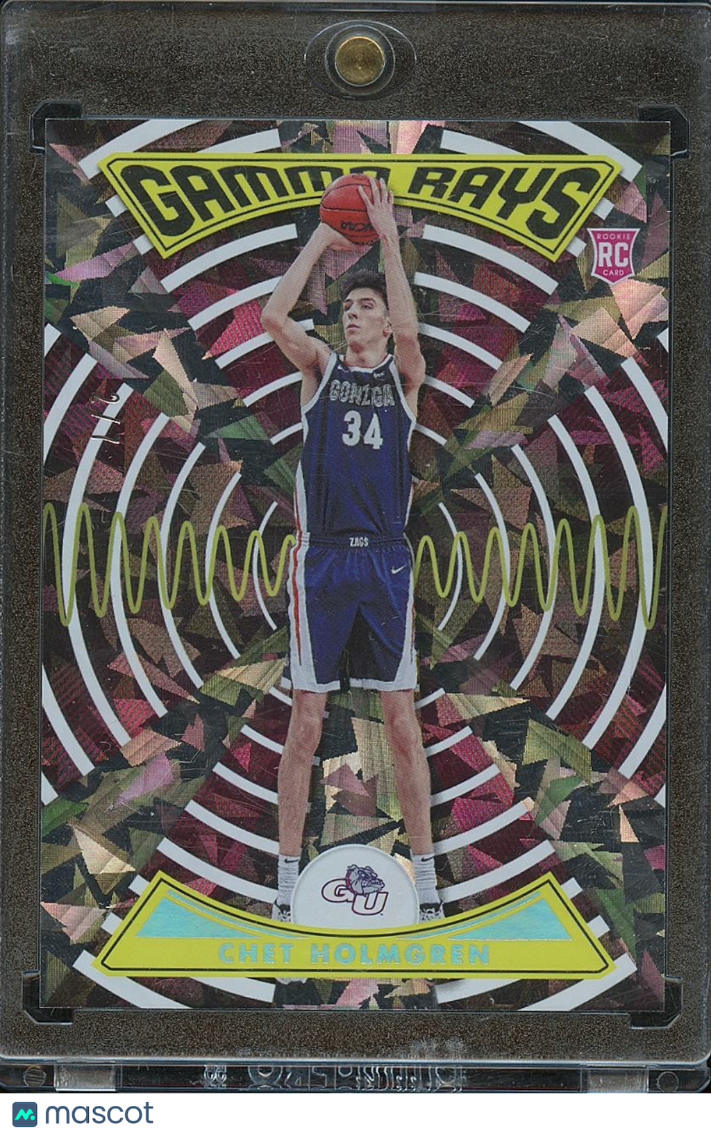 Chet Holmgren 2022-23 Gamma Rays Ice Rookie RC SSP Oklahoma City Thunder 2/7