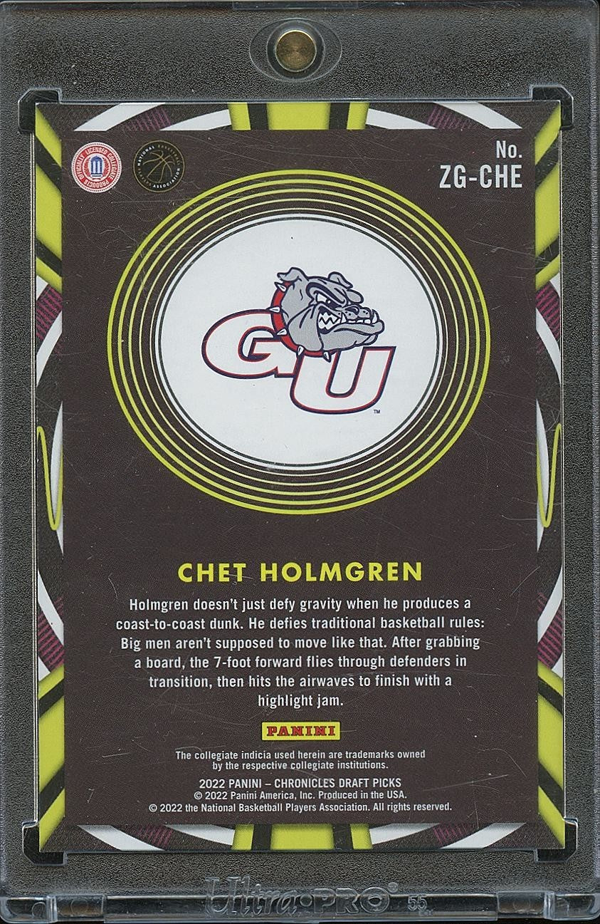 Chet Holmgren 2022-23 Gamma Rays Ice Rookie RC SSP Oklahoma City Thunder 2/7