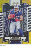 Dalton Kincaid 2023 Absolute GOLD Rookie RC Buffalo Bills 6/25