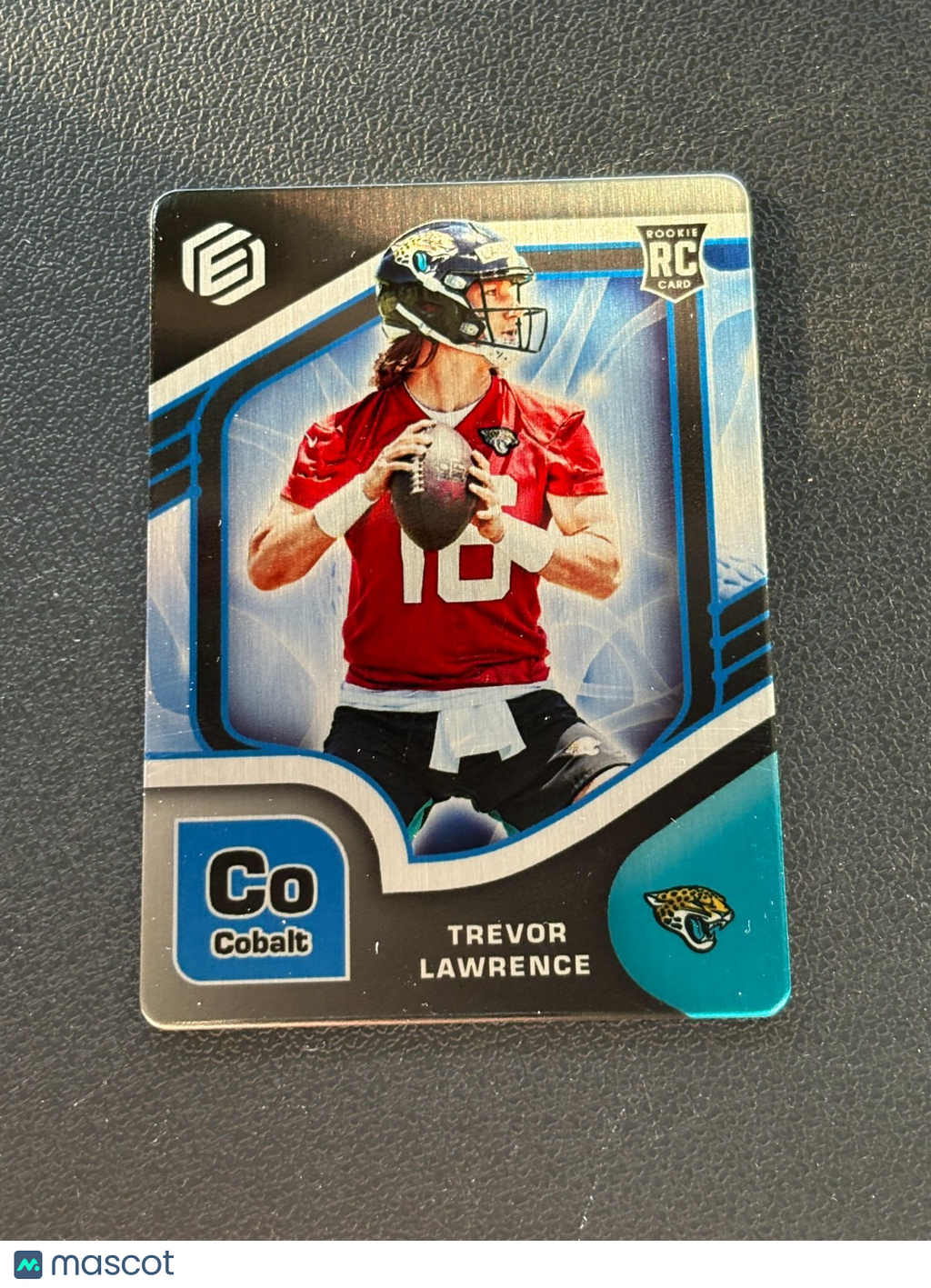 Trevor Lawrence 2021 Elements Cobalt Rookie RC Jacksonville Jaguars 21/27 #77