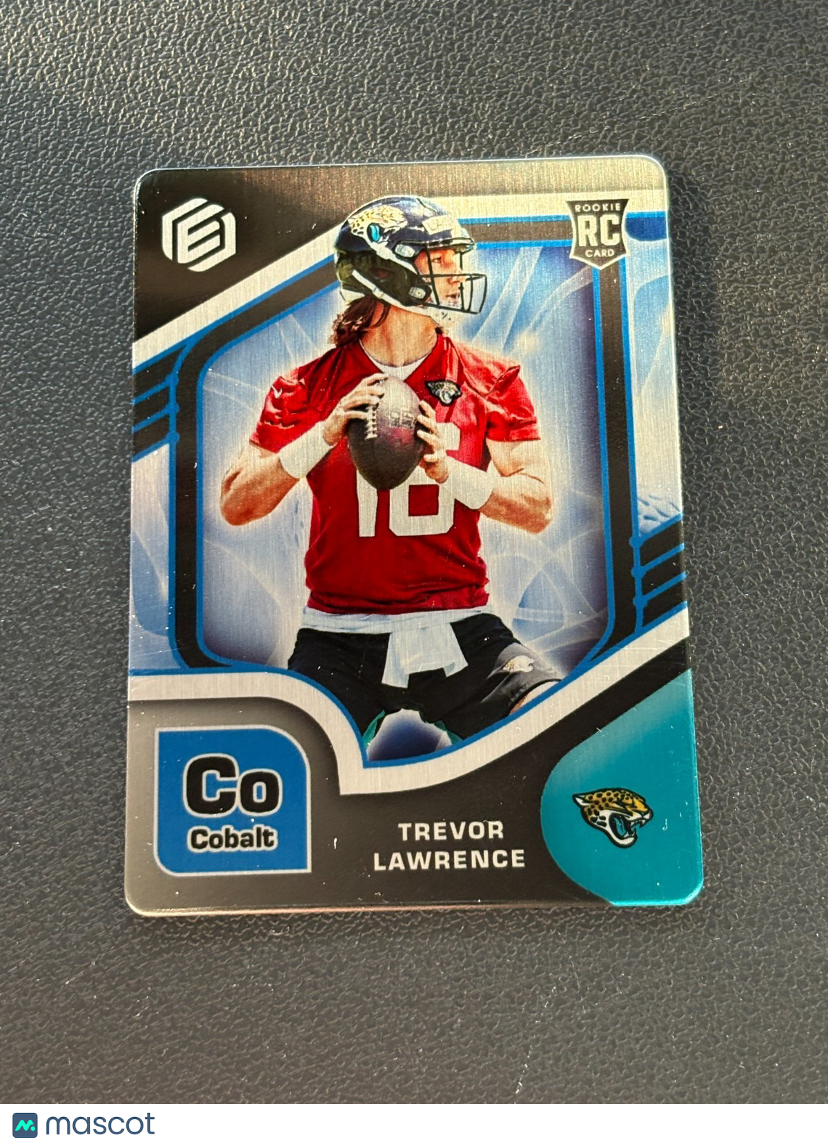 Trevor Lawrence 2021 Elements Cobalt Rookie RC Jacksonville Jaguars 21/27 #77