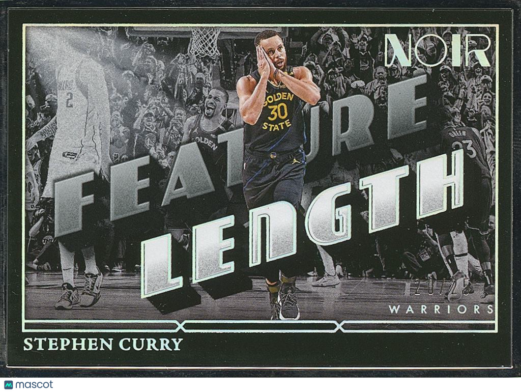 Stephen Curry 2024-25 NOIR Feature Length Golden State Warriors #257 20/25