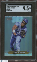 Bo Jackson 2024 Stadium Club Refractor Kansas City Royals #185 SGC 9.5
