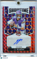 J.J. Mccarthy 2025 Mosaic Showtime Auto Autograph Minnesota Vikings 145/199