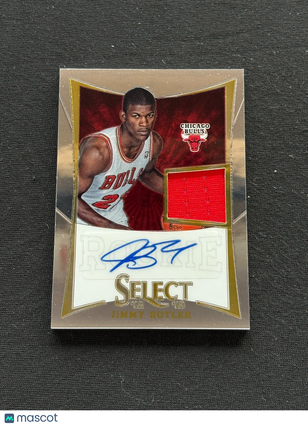 Jimmy Butler 2012-13 Select Auto Autograph Jersey Patch Rookie RC Bulls 136/399