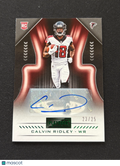 Calvin Ridley 2018 Playbook Auto Autograph RC Rookie SSP Atlanta Falcons 23/25