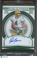 Brett Favre 2020 Limited Ring Of Honor Auto Autograph SSP Green Bay Packers 1/2
