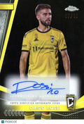 Diego Rossi 2024 Topps Chrome Black Auto Autograph SSP Columbus Crew 7/10