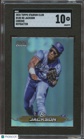 Bo Jackson 2024 Stadium Club Refractor Kansas City Royals #185 SGC 10