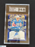 Ladd Mcconkey 2024 Mosaic Scripts Blue Auto Autograph RC LA Chargers SGC 8.5 10