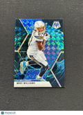 Mike Williams 2020 Mosaic Genesis Prizm SSP Shortprint Los Angeles Chargers #114