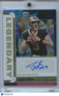 Drew Brees 2022 Contenders Optic Nebula Auto Autograph SSP Saints 1/2 READ