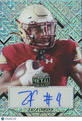 Zay Flowers 2022 Leaf Metal Auto Autograph Rookie RC Baltimore Ravens 18/20