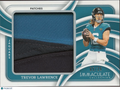 Trevor Lawrence 2024 Immaculate Jumbo Jersey Patch Jacksonville Jaguars 5/25