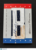 Adarius Bowman 2008 Topps Game Worn Senior Bowl Letter B Patch OSU Cowboys 1/1