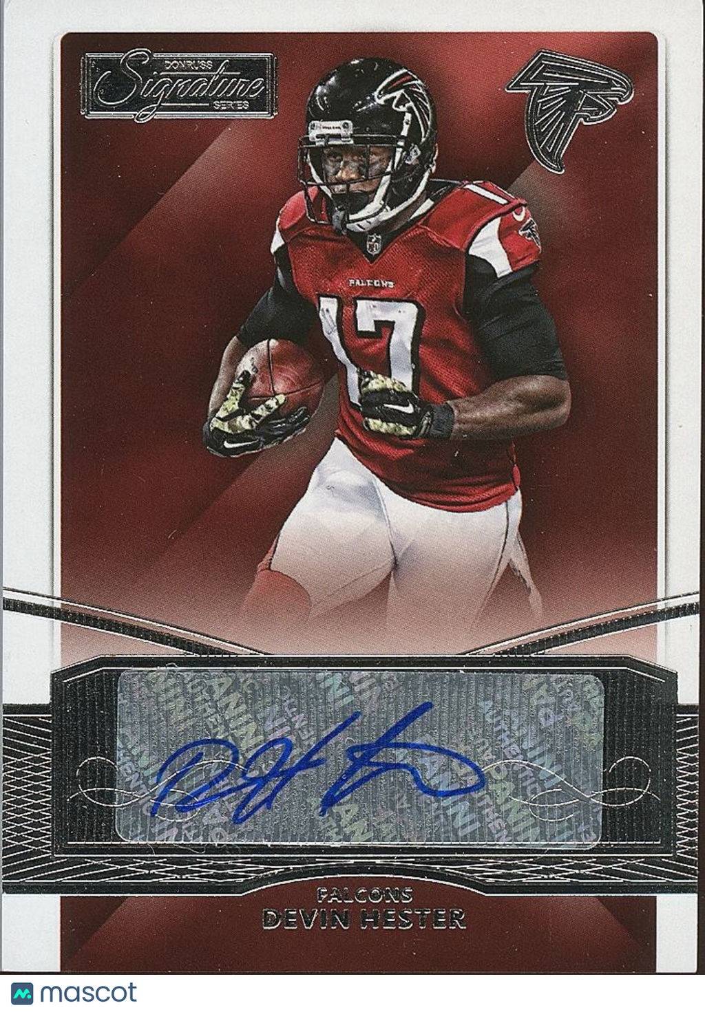 Devin Hester 2015 Donruss Signatures Auto Autograph Atlanta Falcons Bears