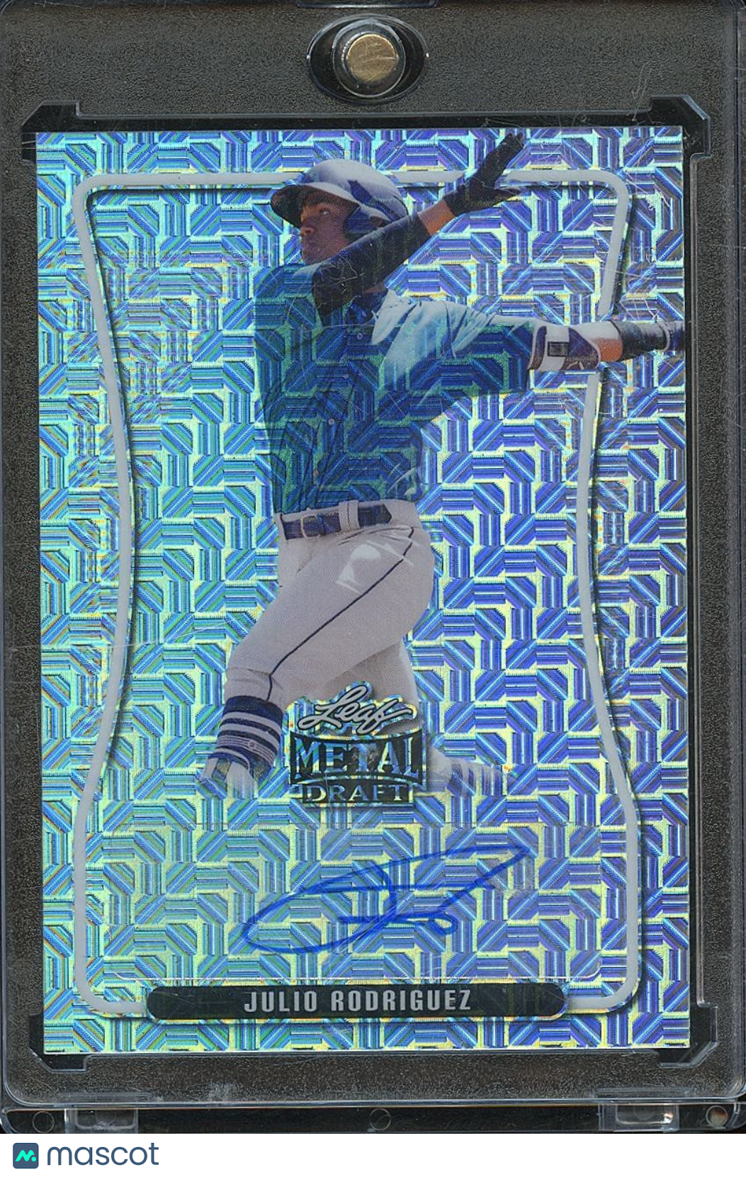 Julio Rodriguez 2020 Leaf Metal Auto Autograph RC Rookie Seattle Mariners