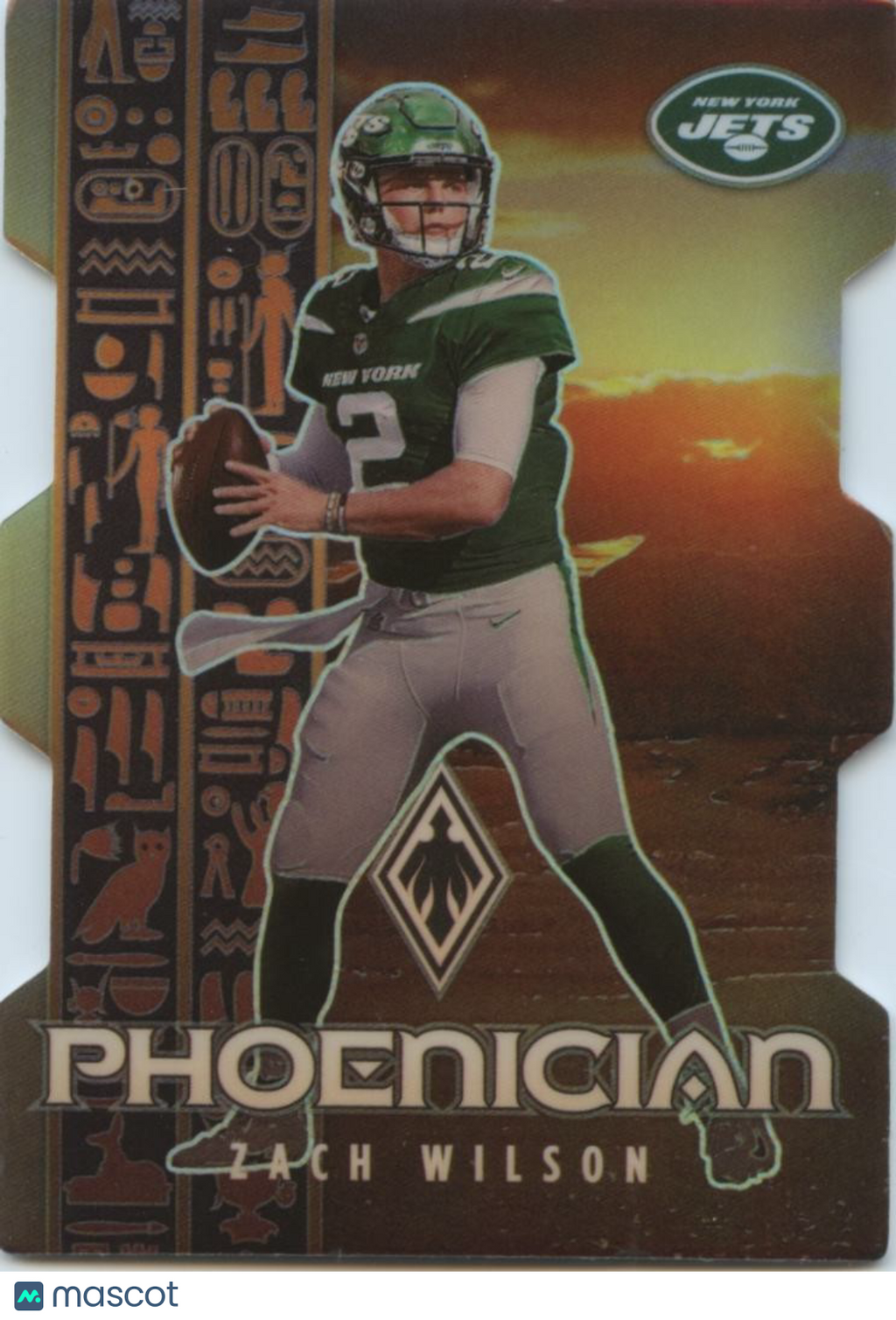 Zach Wilson 2021 Phoenix Phoenician SSP CASE HIT Rookie RC New York Jets