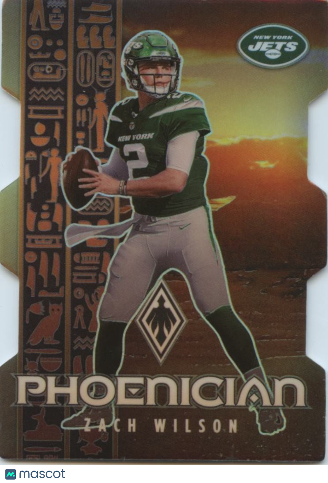 Zach Wilson 2021 Phoenix Phoenician SSP CASE HIT Rookie RC New York Jets