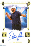 Dustin Johnson 2024-25 Impeccable On Card Auto Autograph Liv Golf 6/10