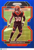 Jessie Bates III 2021 Prizm Retail Blue Prizm SSP Cincinnati Bengals #276