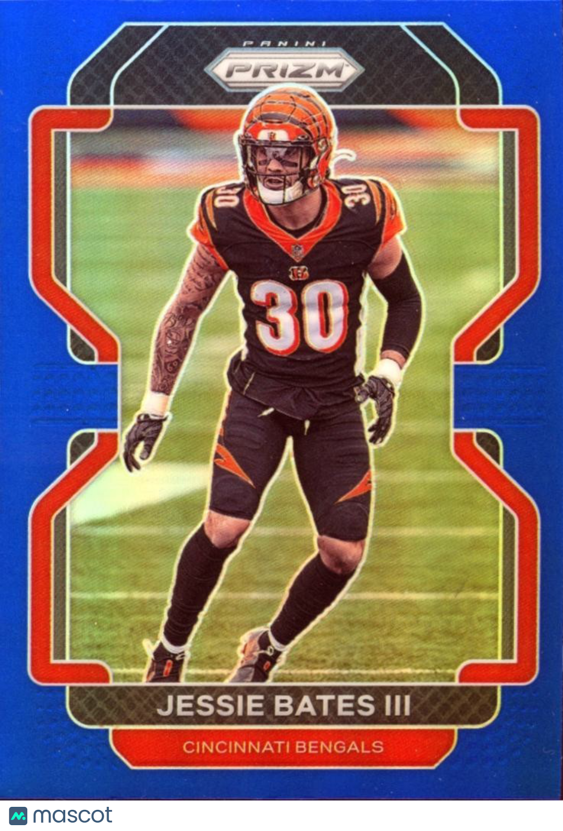 Jessie Bates III 2021 Prizm Retail Blue Prizm SSP Cincinnati Bengals #276
