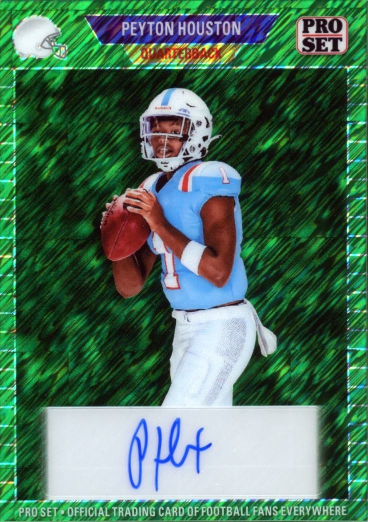 Juju Lewis / Peyton Houston 2024 Pro Set Sual Auto Autograph Colorado 7/7