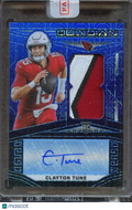 Clayton Tune 2023 Obsidian Auto Autograph Patch RC SSP Arizona Cardinals 1/5