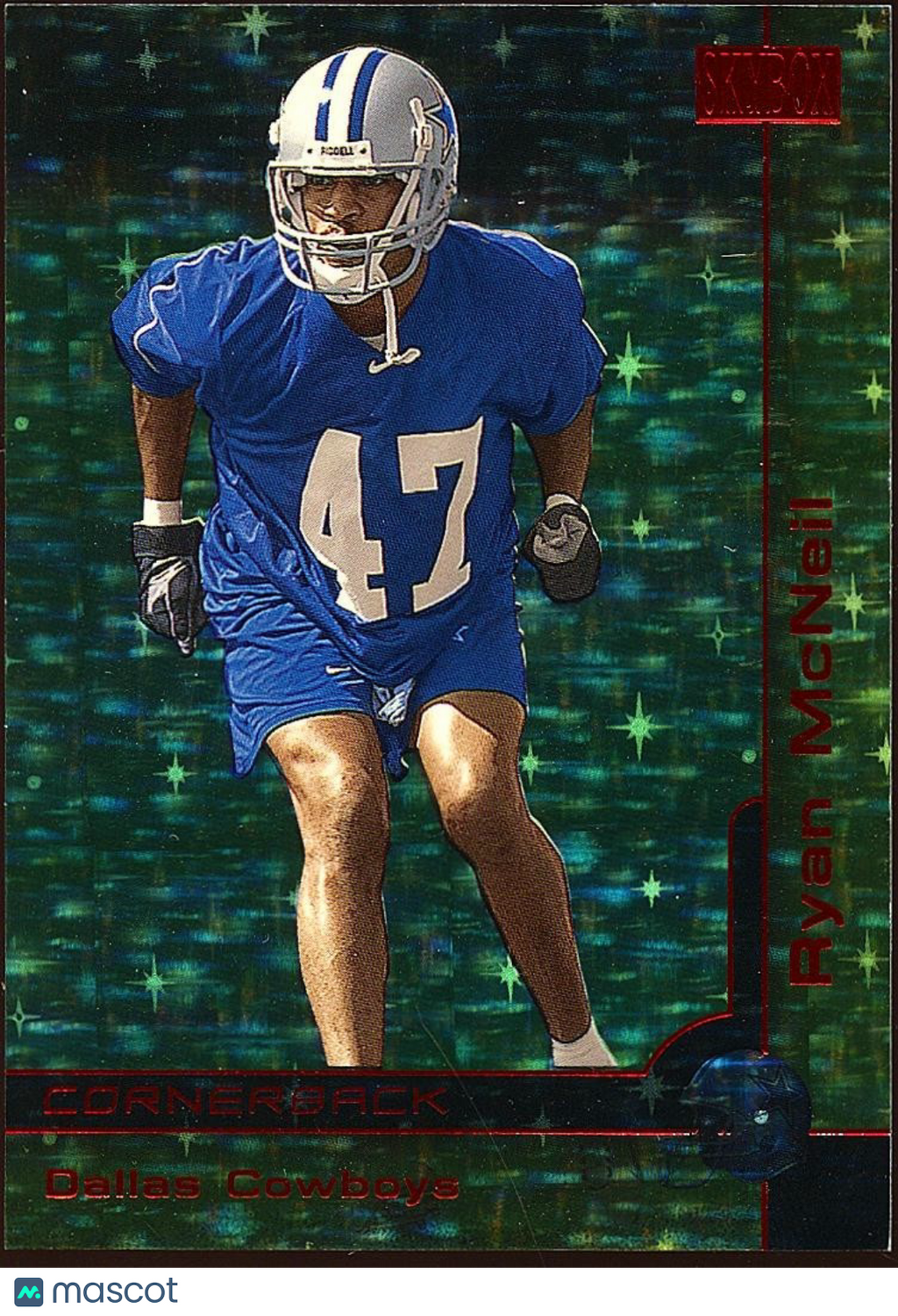 Ryan Mcneil 2000 Skybox Premium Star Rubies Dallas Cowboys 49/50 #187