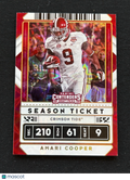 Amari Cooper 2020 Contenders GALACTIC CASE HIT SSP Alabama Crimson Tide