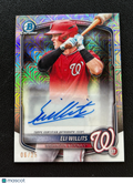 Eli Willits 2025 Bowman Chrome Variation Auto Autograph SSP RC Nationals READ