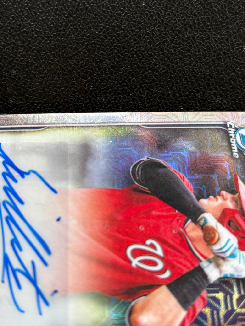 Eli Willits 2025 Bowman Chrome Variation Auto Autograph SSP RC Nationals READ