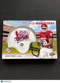 Jermaine Gresham Upper Deck Sweet Spot Auto Autograph Helmet OU Sooners 200/200