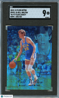 Bill Walton 2012-13 Fleer Retro Row 1 Flair Legacy UCLA 105/150 SGC 9