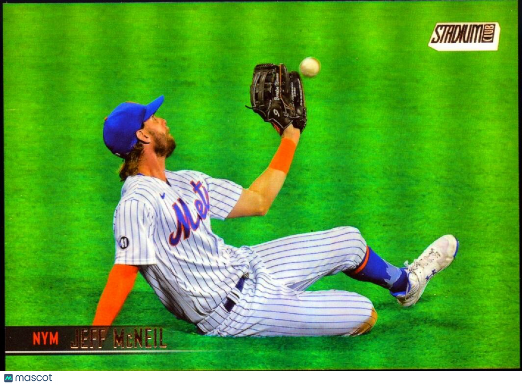 Jeff Mcneil 2021 Stadium Club Rainbow Foil New York Mets 2/25 #15