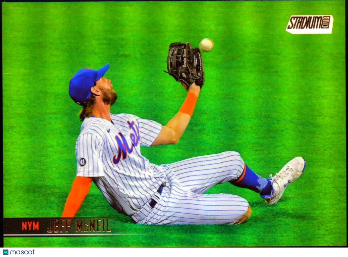 Jeff Mcneil 2021 Stadium Club Rainbow Foil New York Mets 2/25 #15