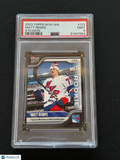 Matt Rempe 2023 Topps Now NHL Sticker Rookie RC New York Rangers PSA 9