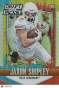 Jaxon Shipley 2015 Prizm Draft Tie-Dye Prizm Rookie RC Texas Longhorns 16/49