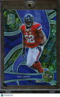 Ray Lewis 2022 Spectra Splatter Prizm SSP Baltimore Ravens 1/8 #109
