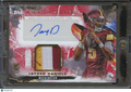 Jayden Daniels 2024 Topps Inception Auto Autograph Patch RC Commanders 14/75