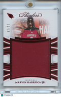 Marvin Harrison Jr. 2025 Flawless Jersey Patch Red Arizona Cardinals 12/15